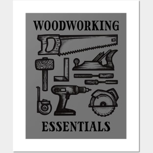 Woodworking Essentials Posters and Art